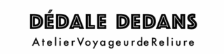 logo Dédale dedans - Atelier voyageur de reliure